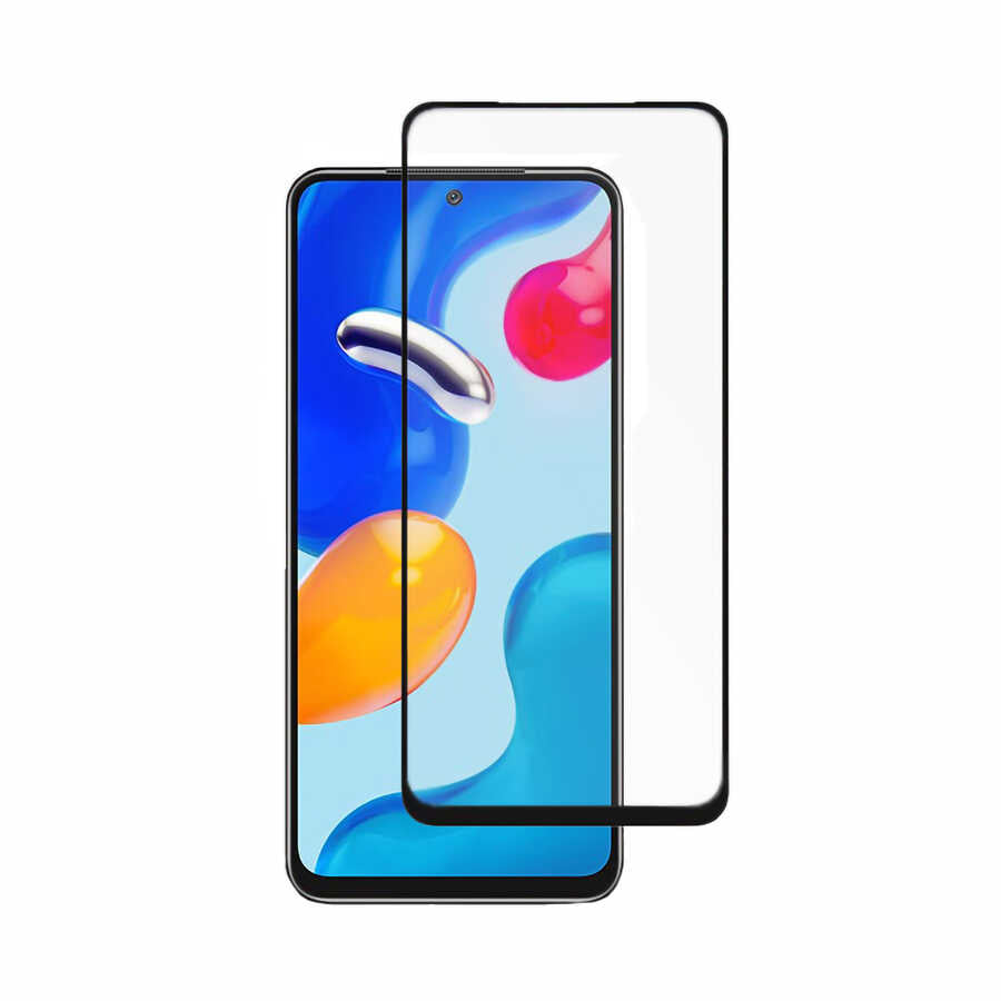 Xiaomi Redmi Note 11S Global Davin 5D Cam Ekran Koruyucu - Siyah