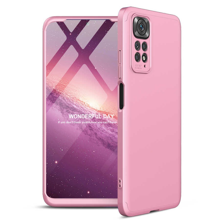 Xiaomi Redmi Note 11S Global Kılıf Zore Ays Kılıf - Rose Gold