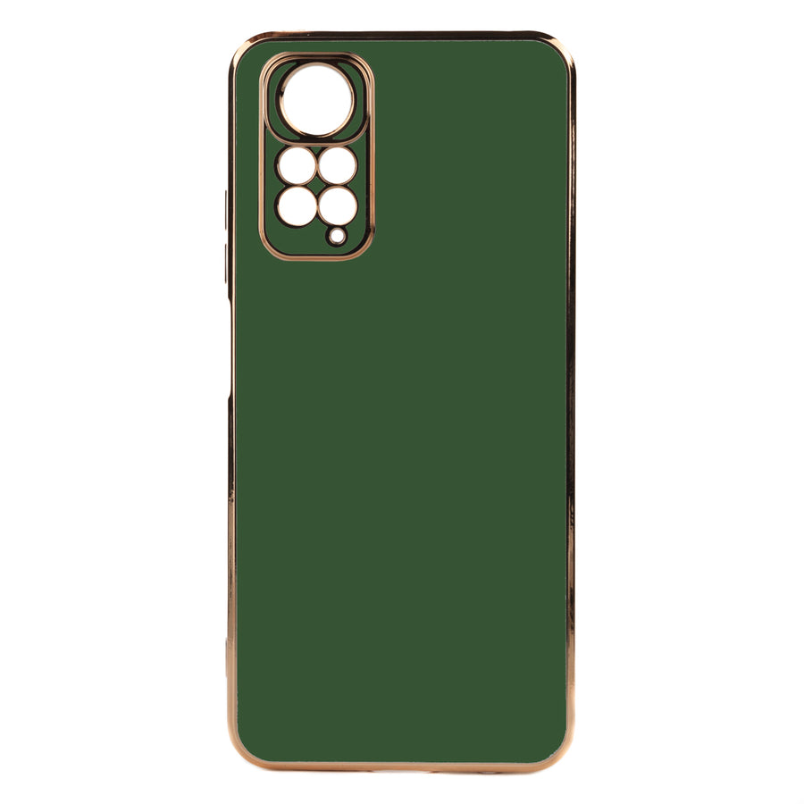 Xiaomi Redmi Note 11S Global Kılıf Zore Bark Kılıf - Koyu Yeşil