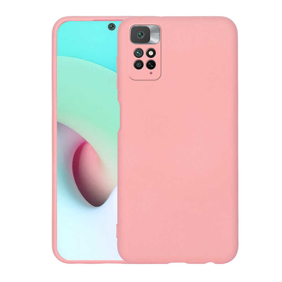 Xiaomi Redmi Note 11S Global Kılıf Zore Mara Lansman Kılıf - Pembe Açık