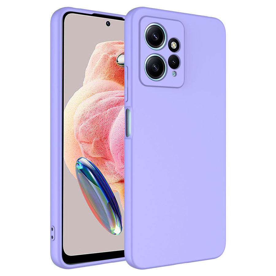 Xiaomi Redmi Note 12 4G Kılıf Zore Mara Lansman Kılıf - Lila