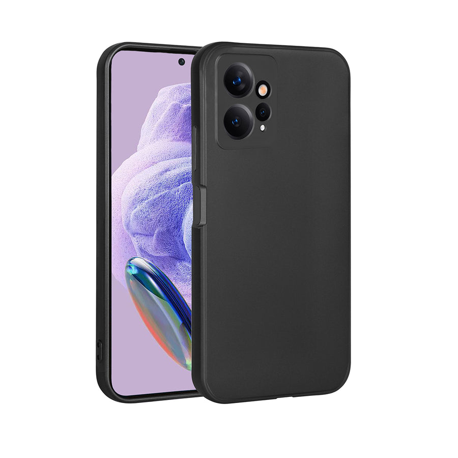 Xiaomi Redmi Note 12 4G Kılıf Zore Premier Silikon Kılıf - Siyah