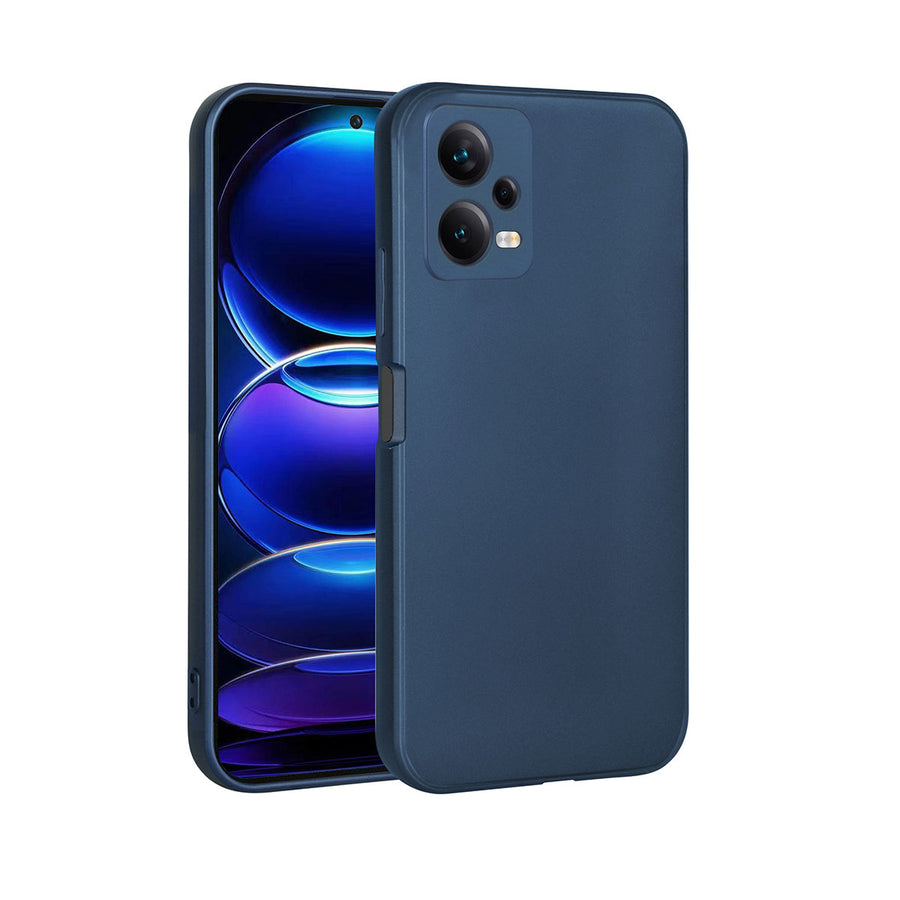 Xiaomi Redmi Note 12 5G Kılıf Zore Premier Silikon Kılıf - Lacivert