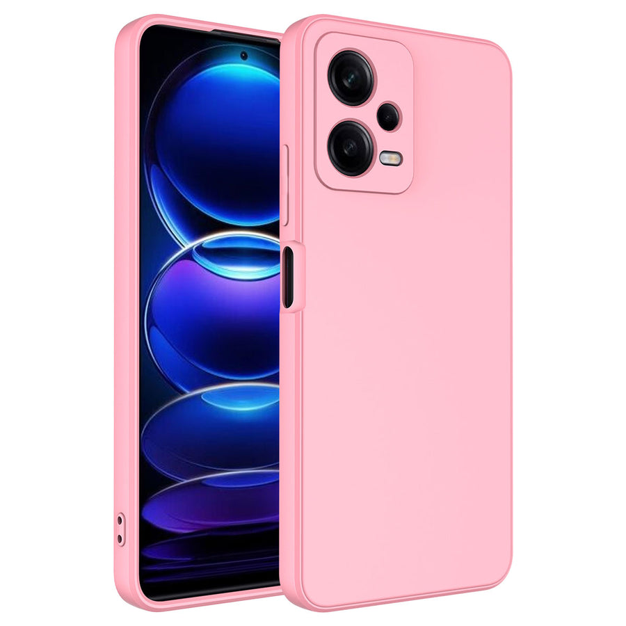 Xiaomi Redmi Note 12 Pro 5G Kılıf Zore Mara Lansman Kılıf - Pembe