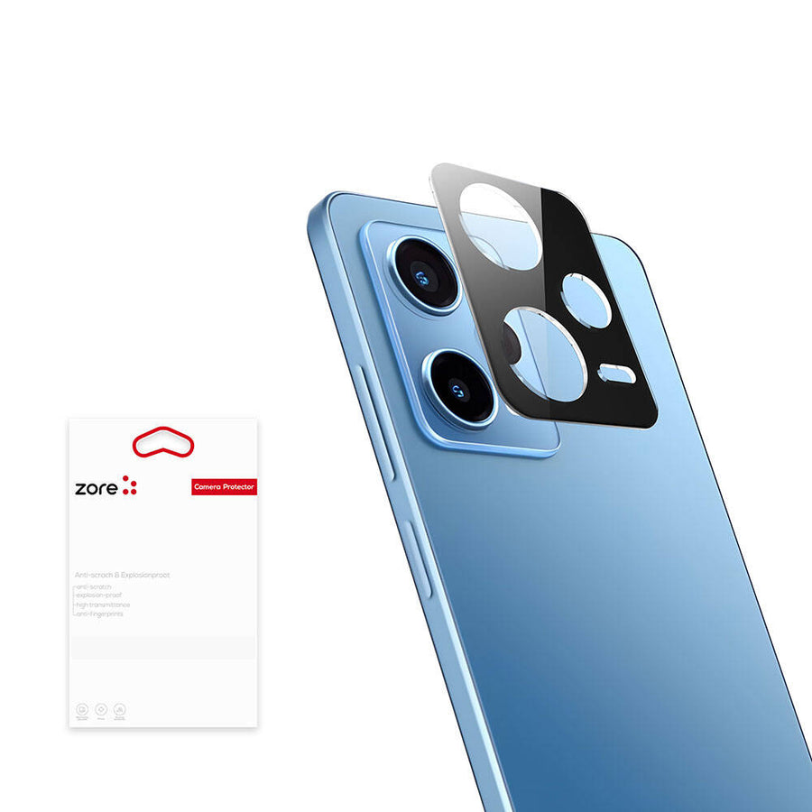 Xiaomi Redmi Note 12 Pro 5G Zore 3D Kamera Camı - Siyah