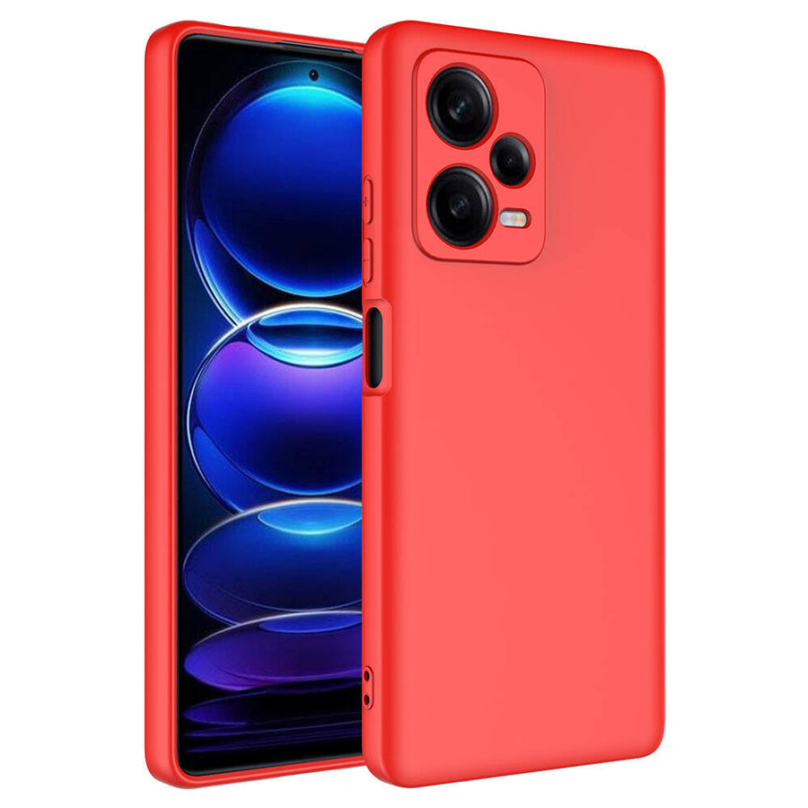Xiaomi Redmi Note 12 Pro Plus 5G Kılıf Zore Mara Lansman Kılıf - Kırmızı