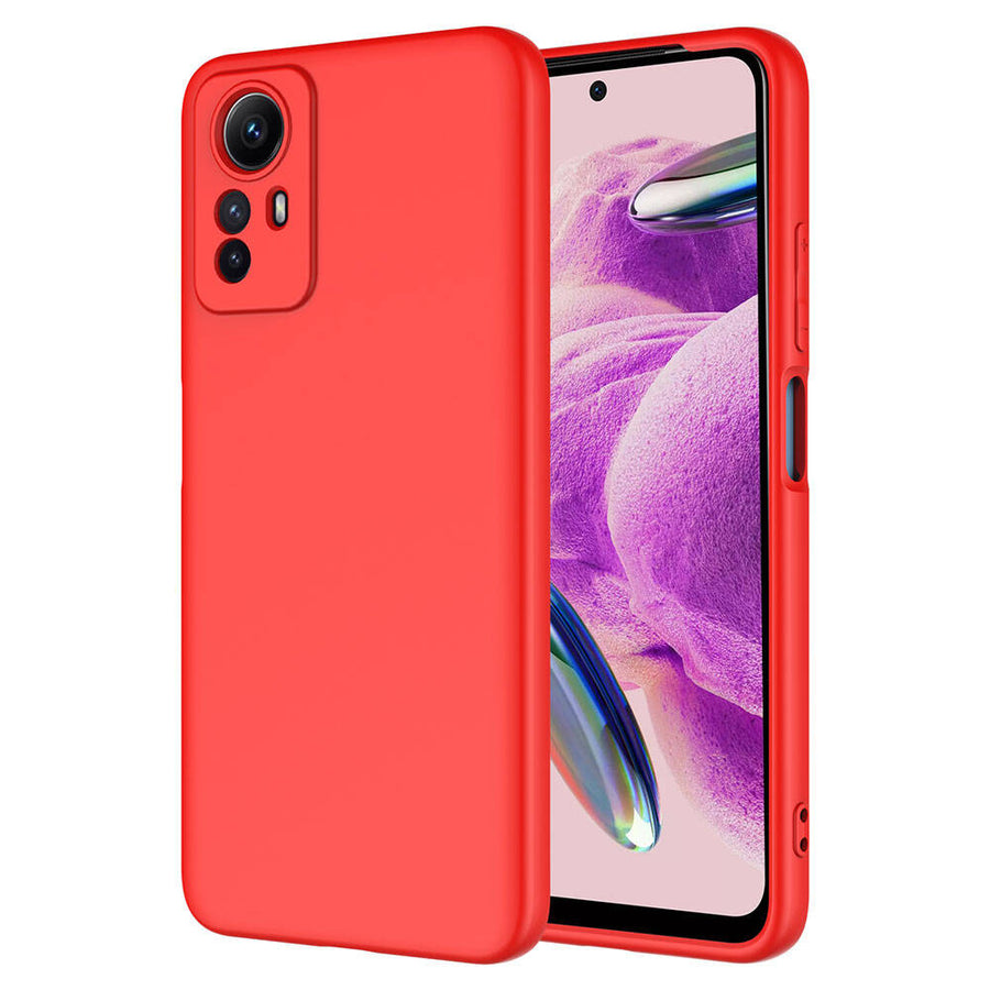 Xiaomi Redmi Note 12S Kılıf Zore Mara Lansman Kılıf - Kırmızı