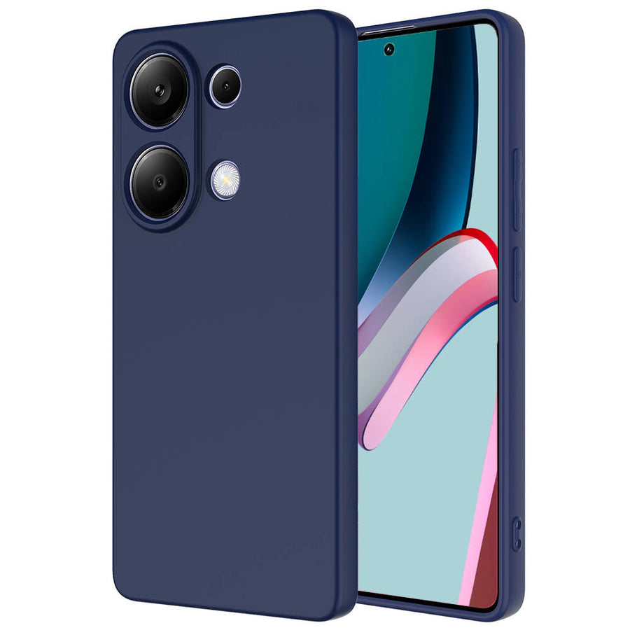 Xiaomi Redmi Note 13 4G Kılıf Zore Mara Lansman Kılıf - Lacivert