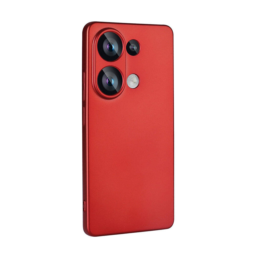 Xiaomi Redmi Note 13 4G Kılıf Zore Premier Silikon Kılıf - Kırmızı