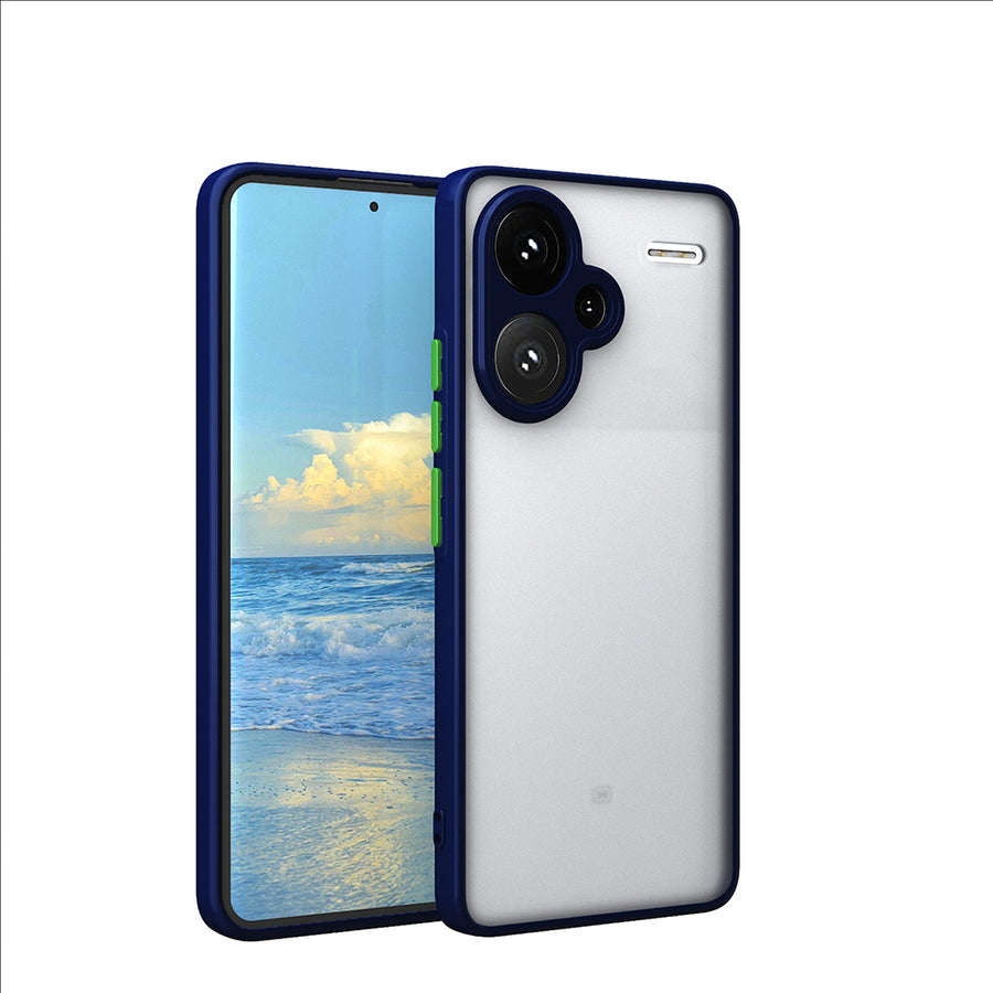Xiaomi Redmi Note 13 5G Kılıf Zore Hux Kılıf - Lacivert