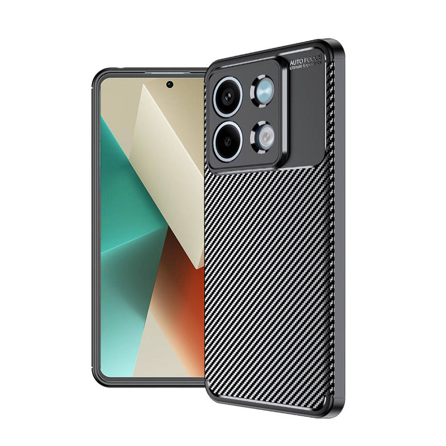 Xiaomi Redmi Note 13 5G Kılıf Zore Negro Silikon Kılıf - Siyah