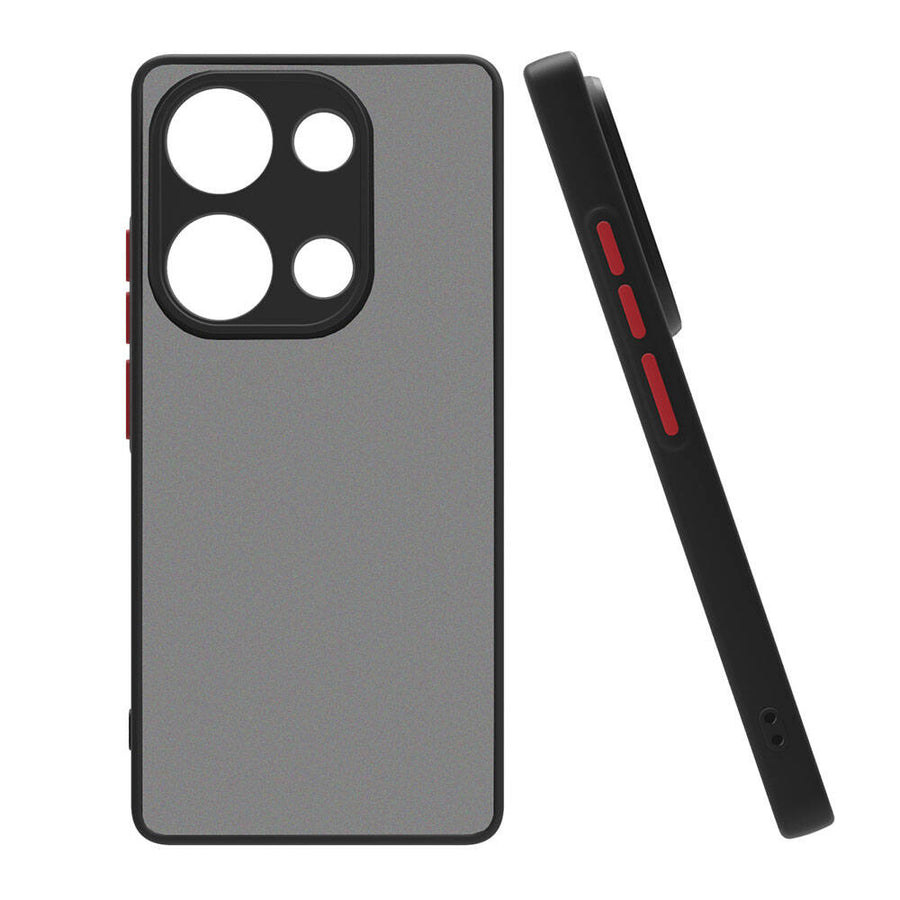 Xiaomi Redmi Note 13 Pro 5G Kılıf Zore Hux Kılıf - Siyah