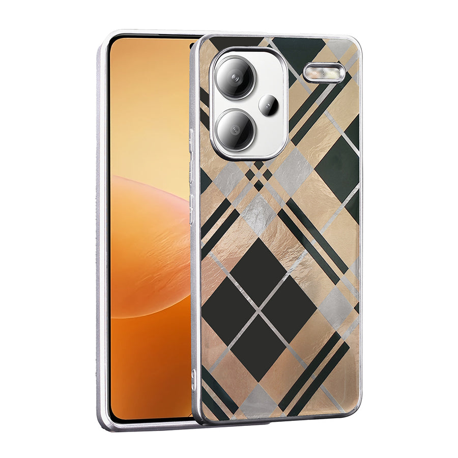 Xiaomi Redmi Note 13 Pro Plus 5G Kılıf Desenli Zore Mep Kılıf - Geometrik