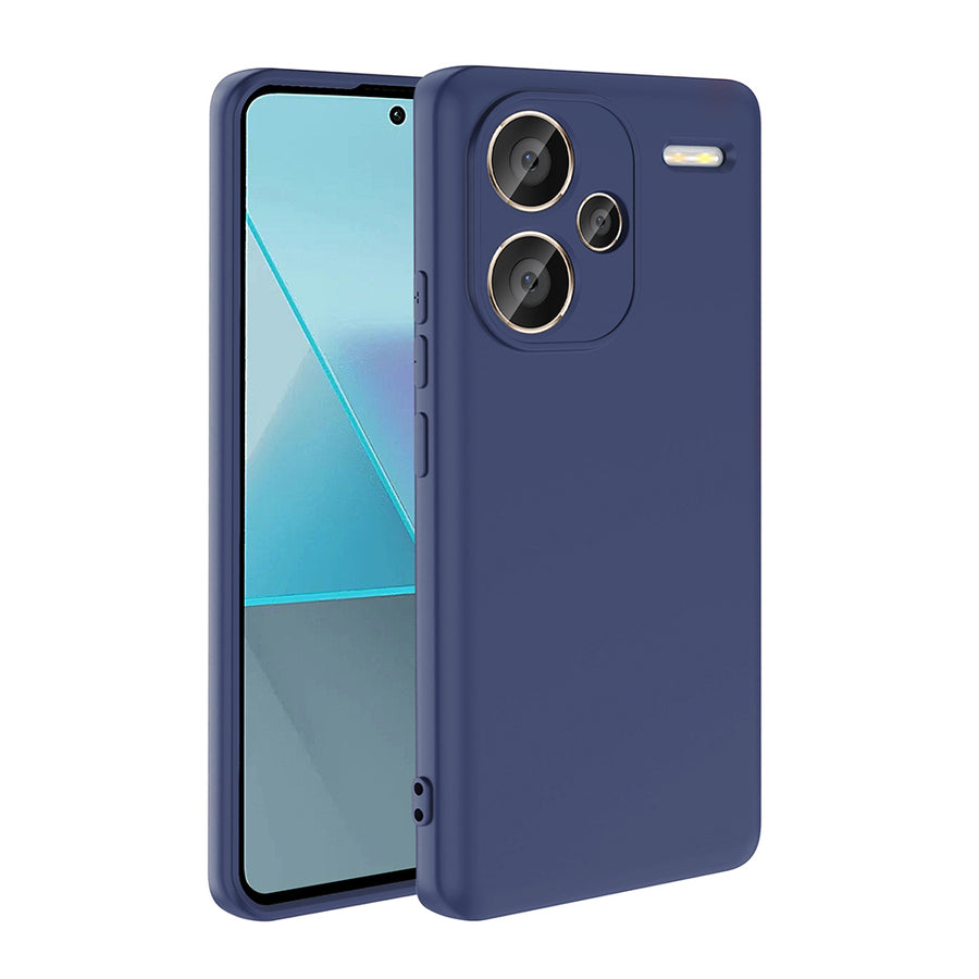 Xiaomi Redmi Note 13 Pro Plus 5G Kılıf Zore Mara Lansman Kılıf - Lacivert