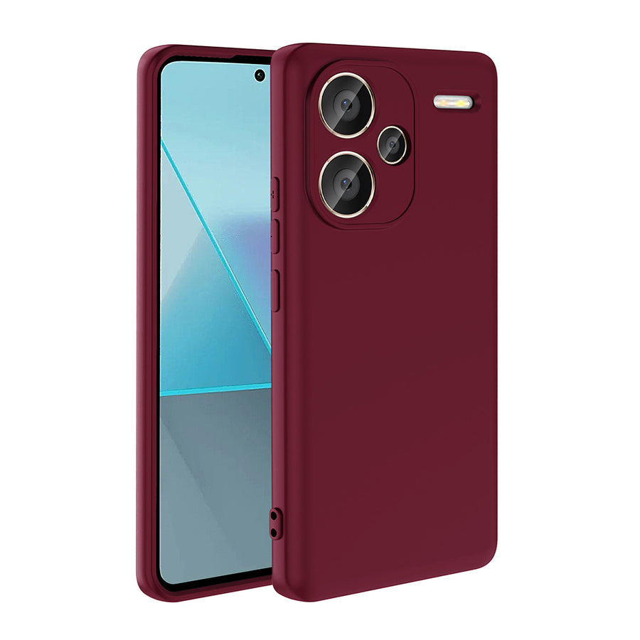 Xiaomi Redmi Note 13 Pro Plus 5G Kılıf Zore Mara Lansman Kılıf - Koyu Mor