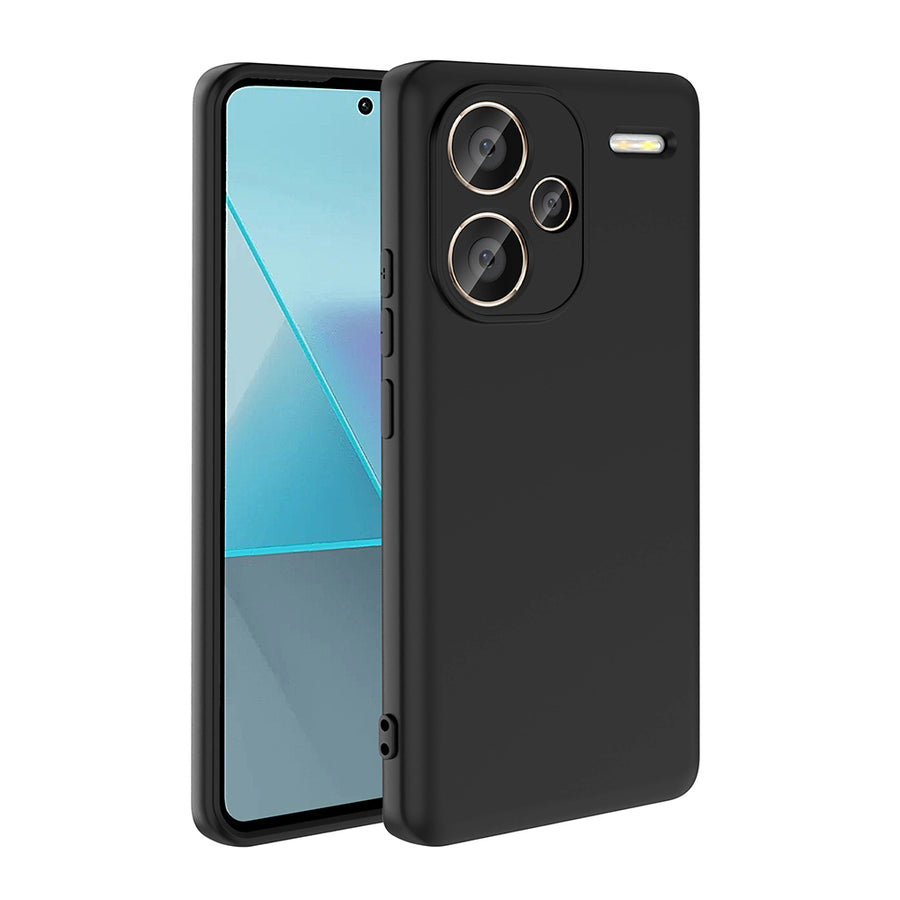Xiaomi Redmi Note 13 Pro Plus 5G Kılıf Zore Mara Lansman Kılıf - Siyah