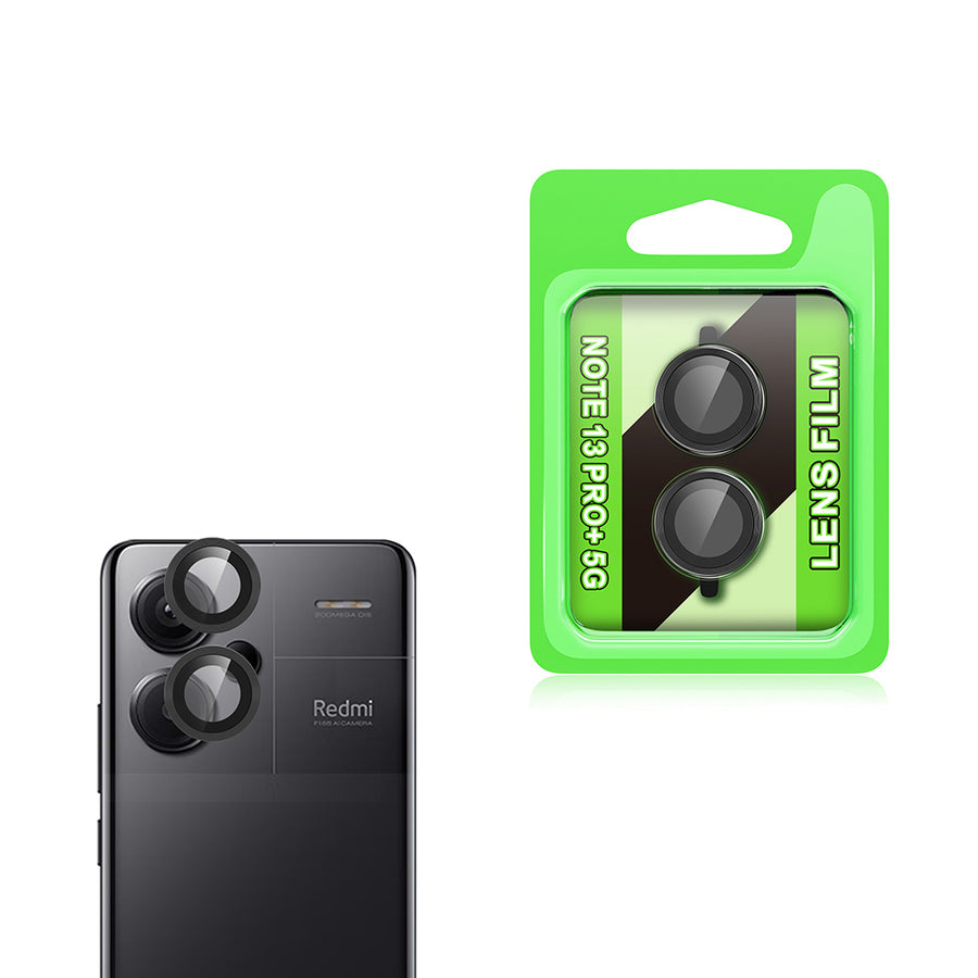 Xiaomi Redmi Note 13 Pro Plus 5G Zore CL-07 Kamera Lens Koruyucu - Siyah