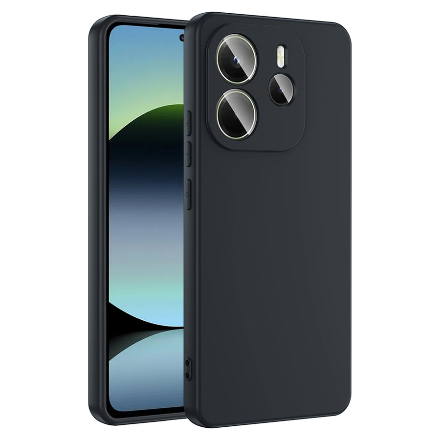 Xiaomi Redmi Note 14 4G Kılıf Zore Mara Lansman Kılıf - Siyah