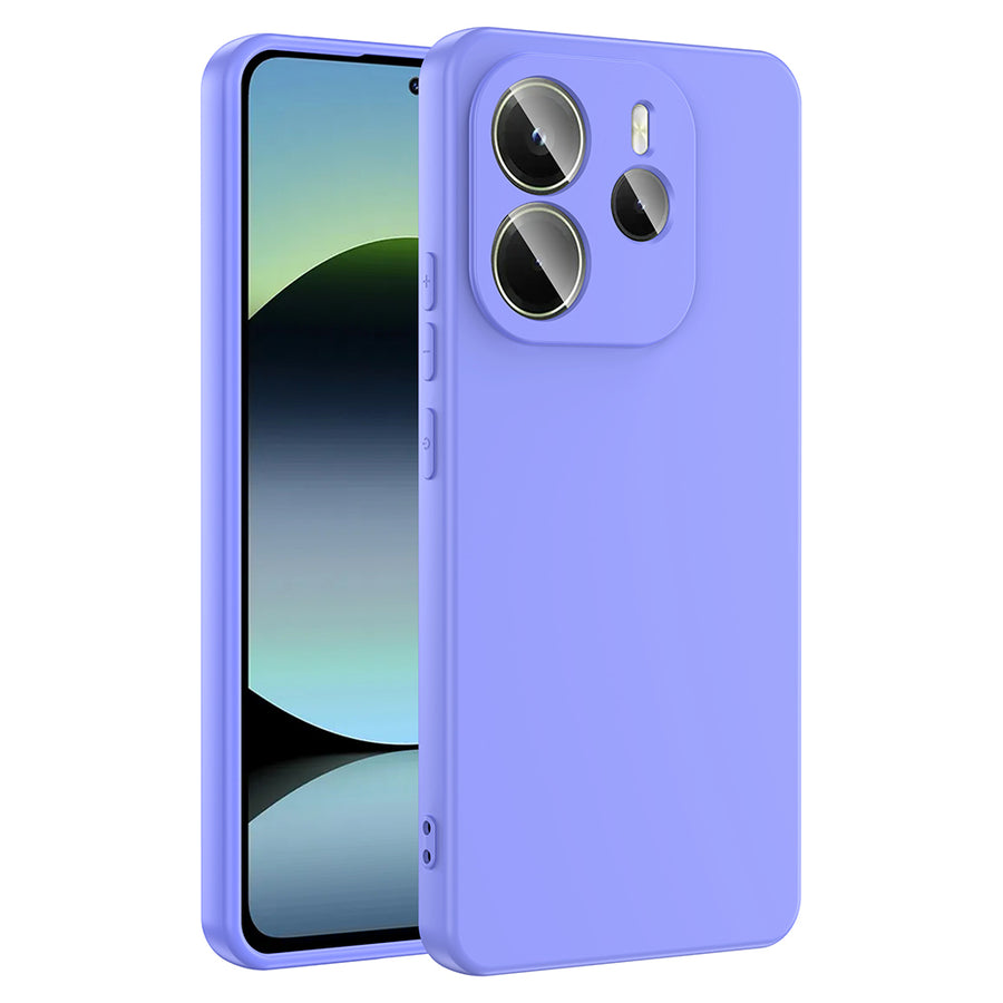 Xiaomi Redmi Note 14 4G Kılıf Zore Mara Lansman Kılıf - Lila