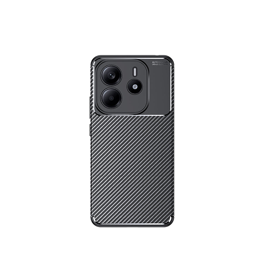 Xiaomi Redmi Note 14 4G Kılıf Zore Negro Silikon Kılıf - Siyah
