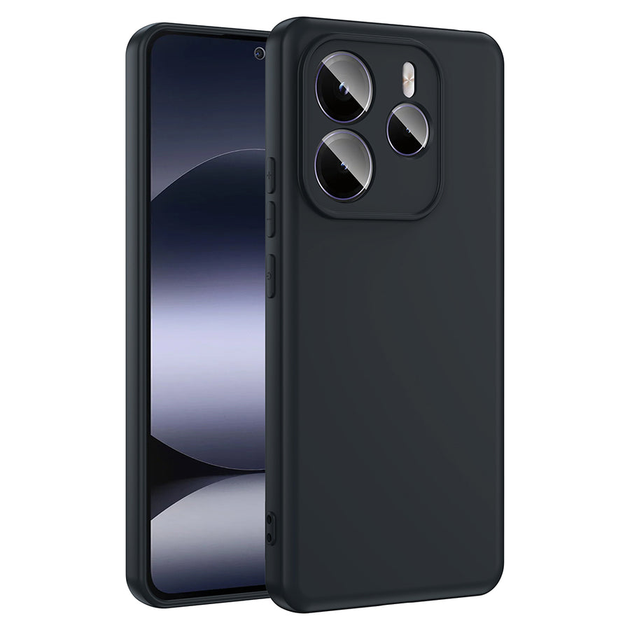 Xiaomi Redmi Note 14 5G Kılıf Zore Mara Lansman Kılıf - Siyah
