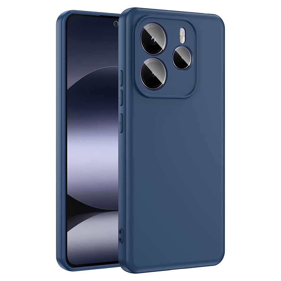 Xiaomi Redmi Note 14 5G Kılıf Zore Mara Lansman Kılıf - Lacivert