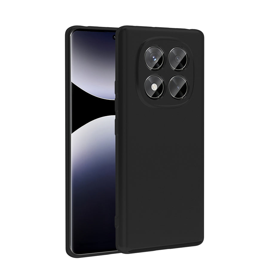 Xiaomi Redmi Note 14 Pro 4G Kılıf Zore Premier Silikon Kılıf - Siyah