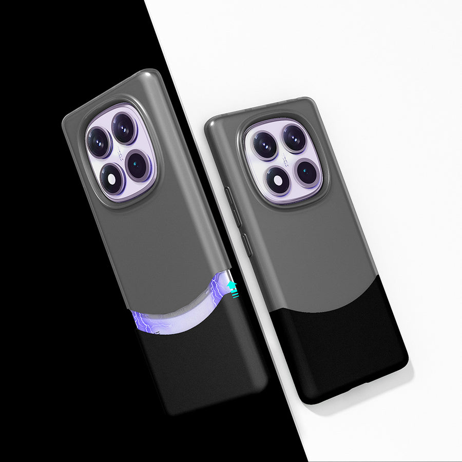Xiaomi Redmi Note 14 Pro 5G Kılıf Mıknatıslı Zore Duble Kılıf - Siyah