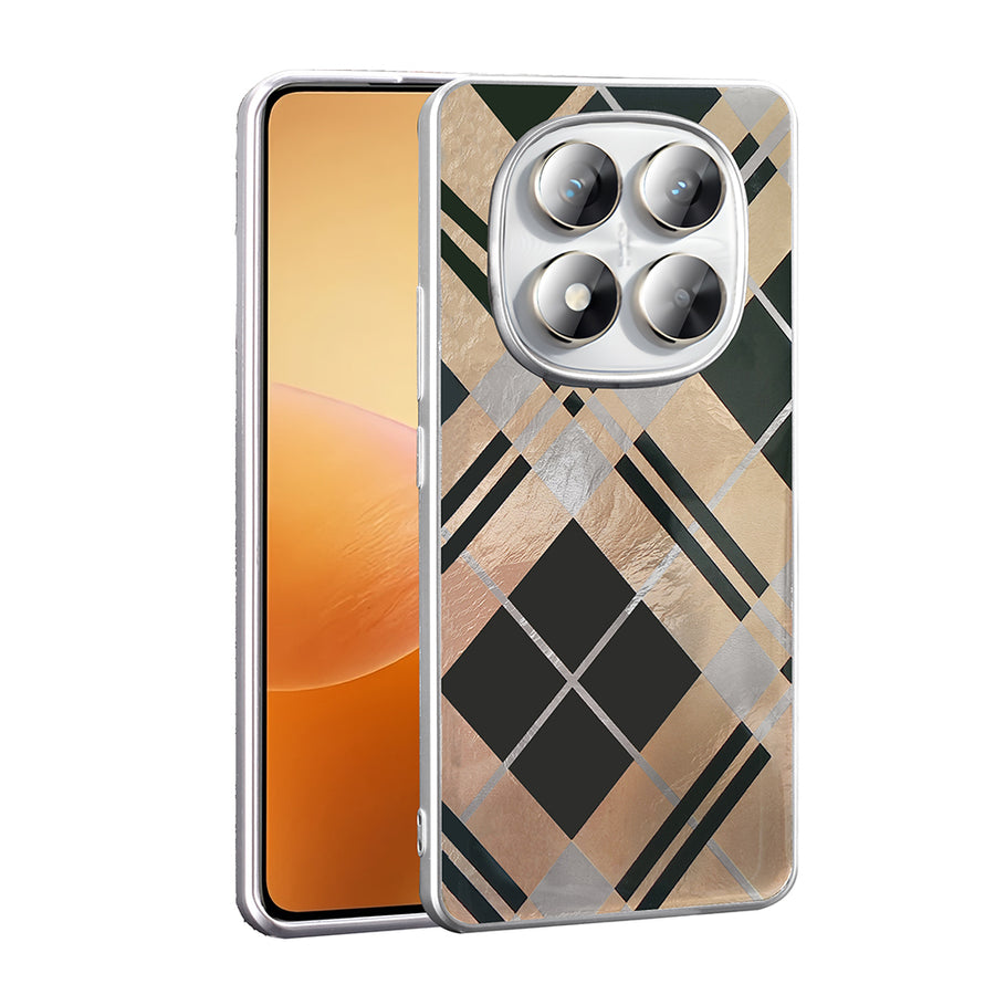 Xiaomi Redmi Note 14 Pro Plus Kılıf Desenli Zore Mep Kılıf - Geometrik