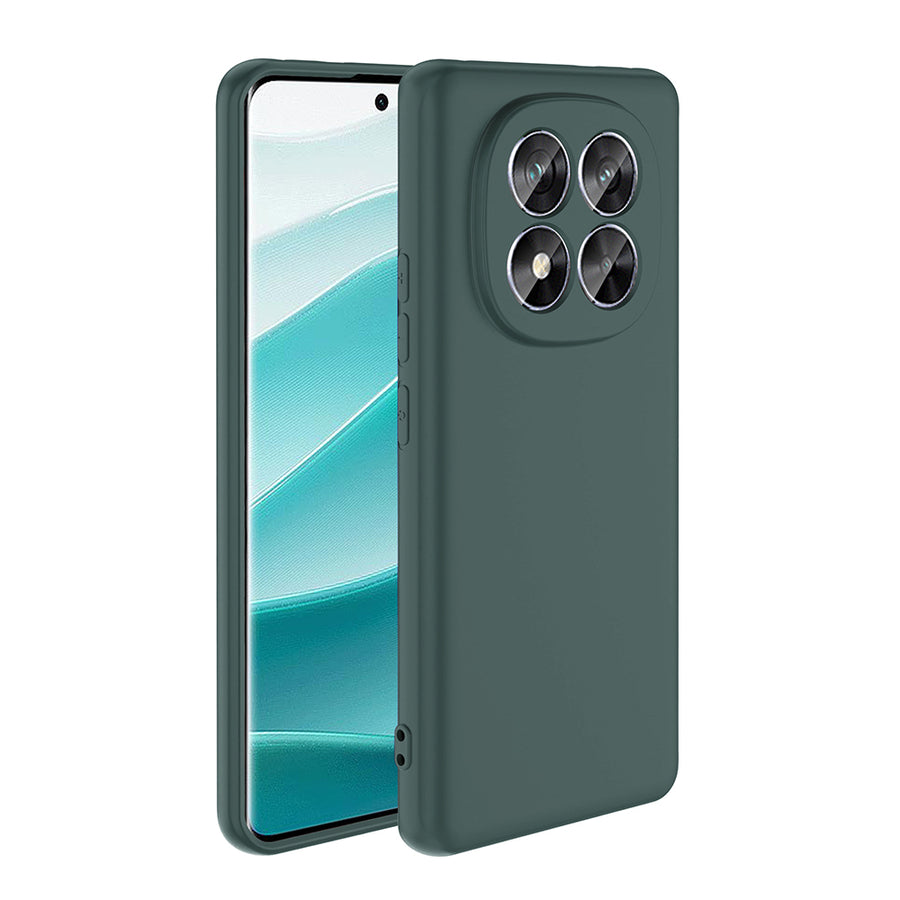 Xiaomi Redmi Note 14 Pro Plus Kılıf Zore Mara Lansman Kılıf - Koyu Yeşil