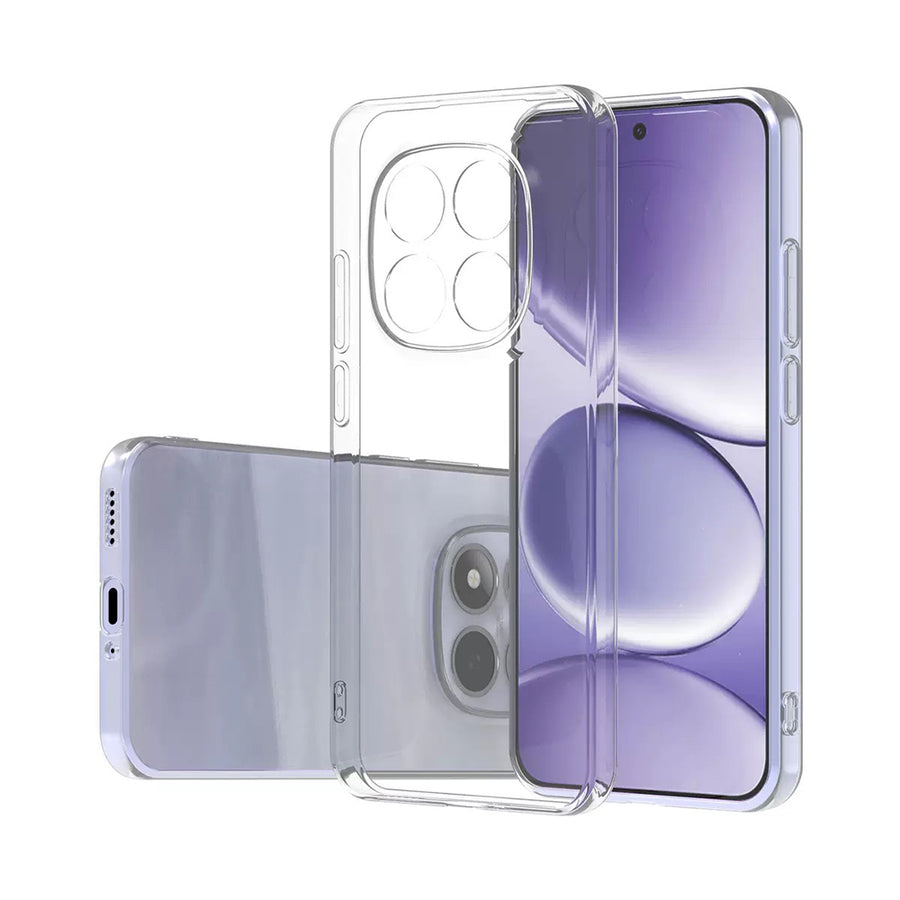 Xiaomi Redmi Note 15 Pro Plus Kılıf Zore Süper Silikon Kılıf - Şeffaf