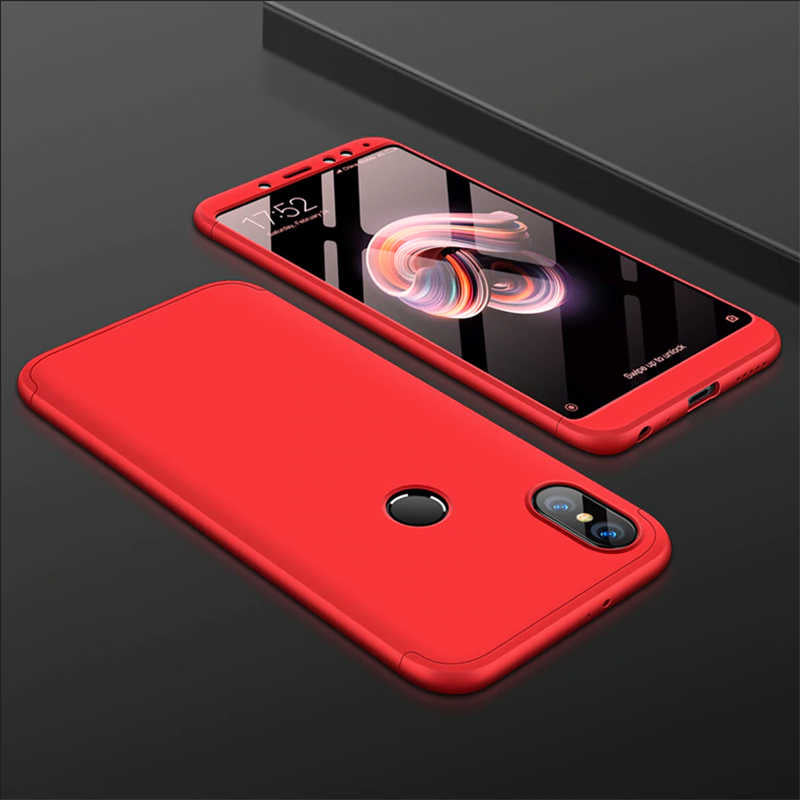 Xiaomi Redmi Note 6 Pro Kılıf Zore Ays Kılıf - Kırmızı