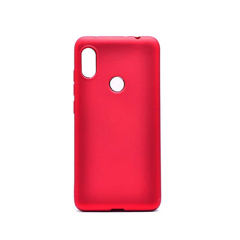 Xiaomi Redmi Note 6 Pro Kılıf Zore Premier Silikon Kılıf - Kırmızı