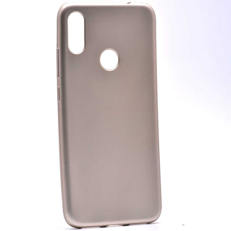 Xiaomi Redmi Note 7 Kılıf Zore Premier Silikon Kılıf - Gold