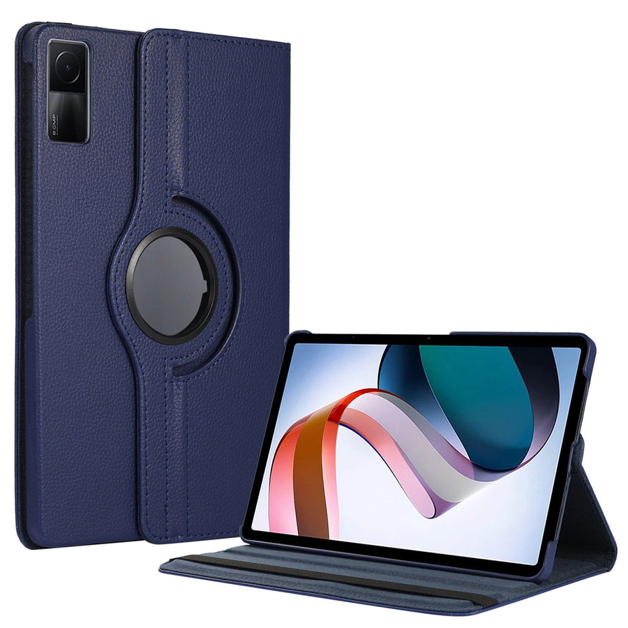 Xiaomi Redmi Pad Zore Dönebilen Standlı Kılıf - Lacivert