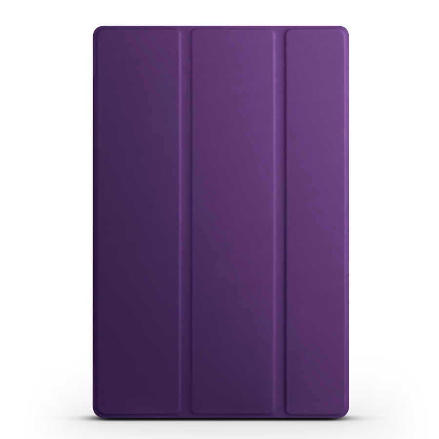 Xiaomi Redmi Pad Zore Smart Cover Standlı 1-1 Kılıf - Mor