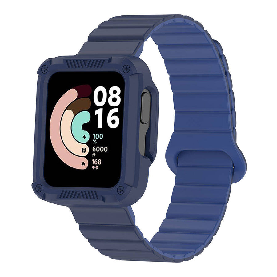 Xiaomi Redmi Watch 2 Silikon Kordon Zore KRD-105 Strap Kayış - Lacivert