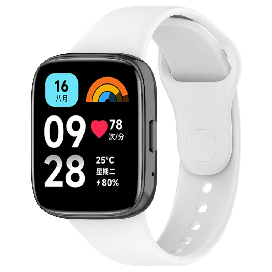 Xiaomi Redmi Watch 3 Active Zore Klasik Kordon - Beyaz