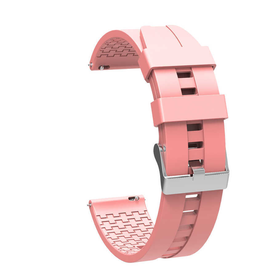 Xiaomi Redmi Watch 5 Active KRD-23 22mm Silikon Kordon - Pembe