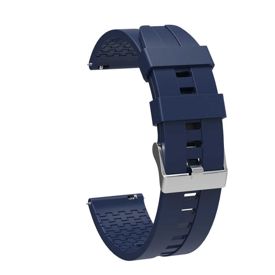Xiaomi Redmi Watch 5 Active KRD-23 22mm Silikon Kordon - Lacivert