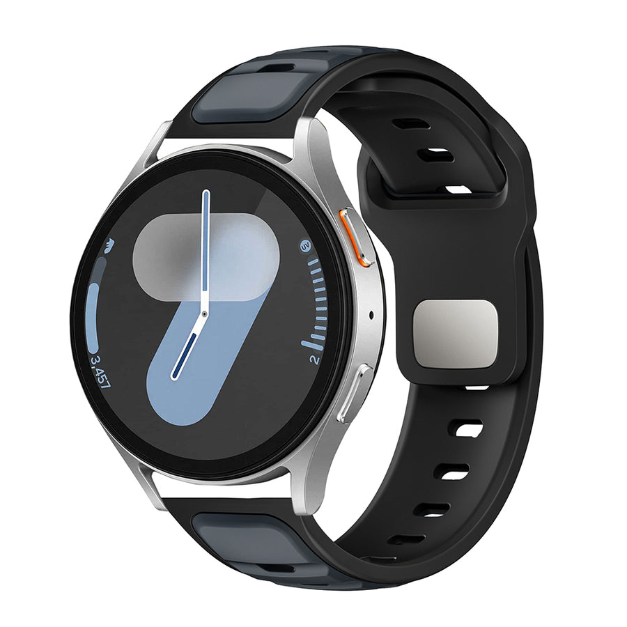 Xiaomi Redmi Watch 5 Active Zore KRD-135 22mm Silikon Kordon Strap Kayış - Midnight Blue-Siyah