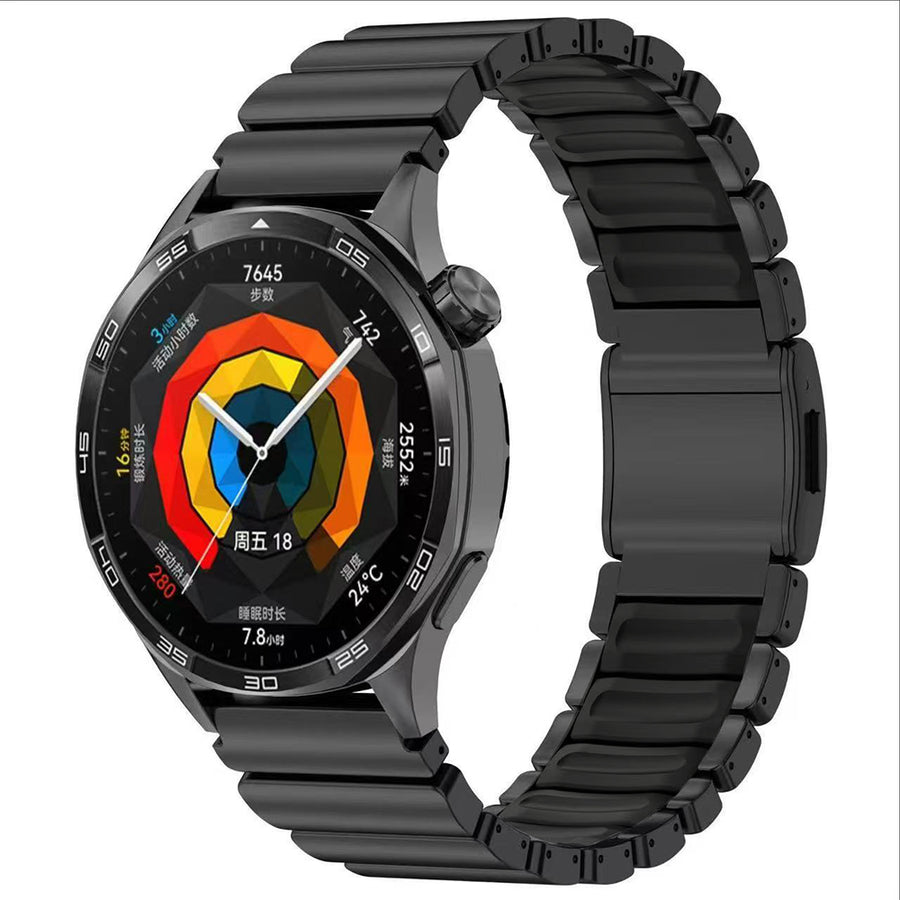 Xiaomi Redmi Watch 5 Active Zore KRD-151 22mm Metal Silikon Kordon - Siyah
