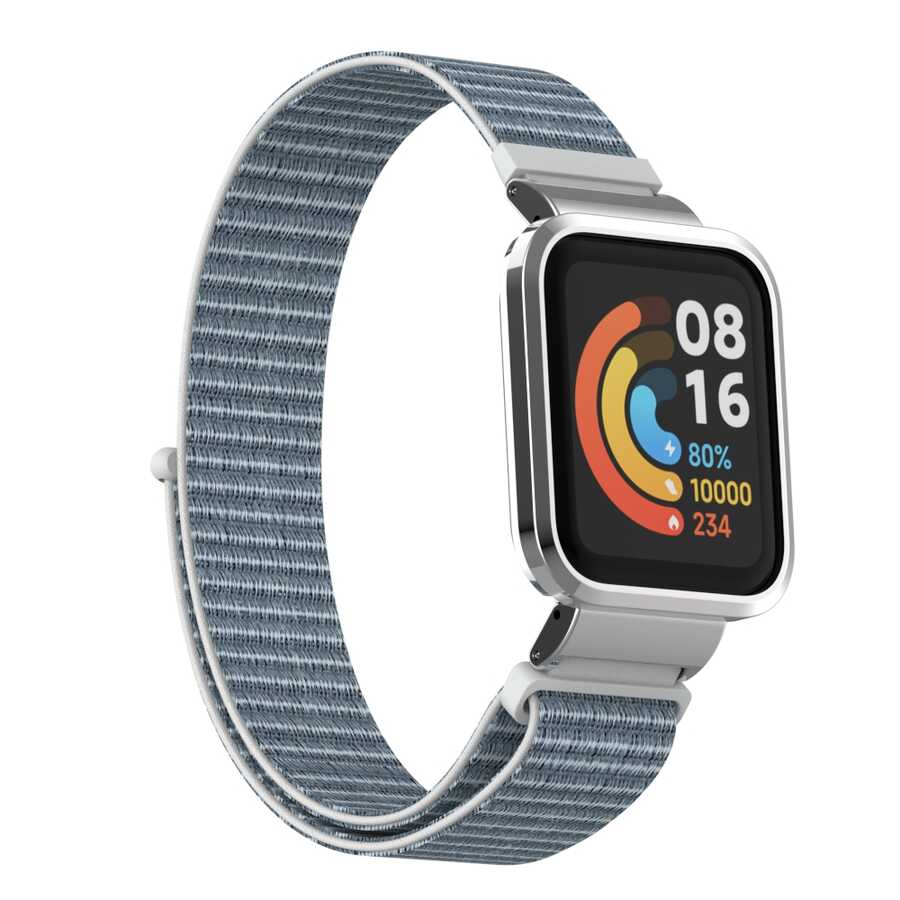 Xiaomi Redmi Watch (Mi Watch Lite) Zore KRD-61 Hasır Kordon - NO11