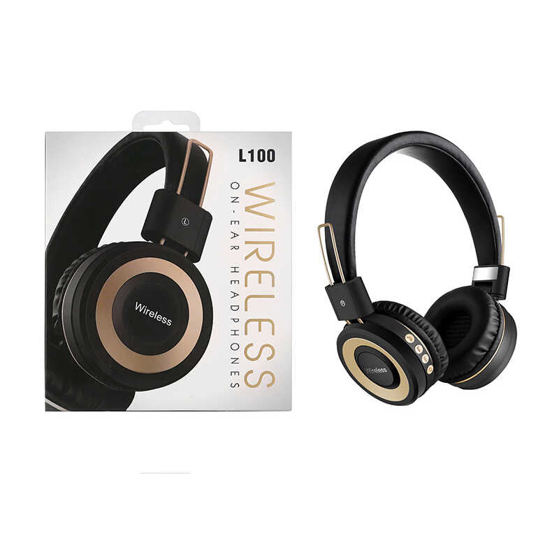 Zore L100 Bluetooth Kulaklık - Gold