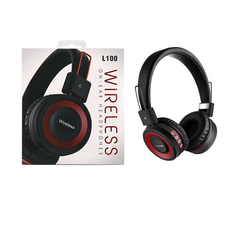 Zore L100 Bluetooth Kulaklık - Kırmızı