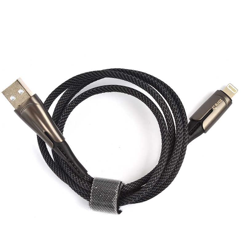 Zore Lightning Focus Usb Kablo - Siyah