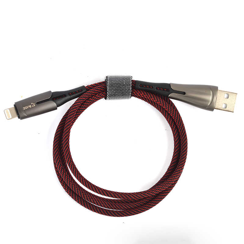 Zore Lightning Focus Usb Kablo - Kırmızı