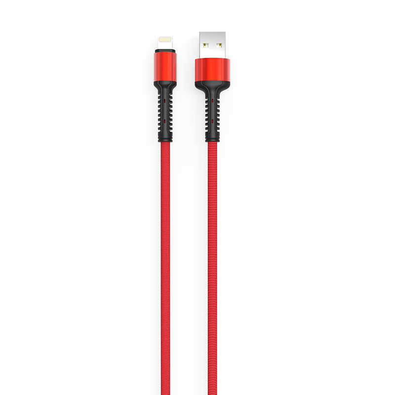 Zore LS64 Lightning Usb Kablo - Kırmızı