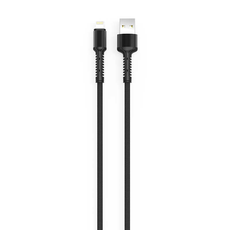 Zore LS64 Lightning Usb Kablo - Siyah