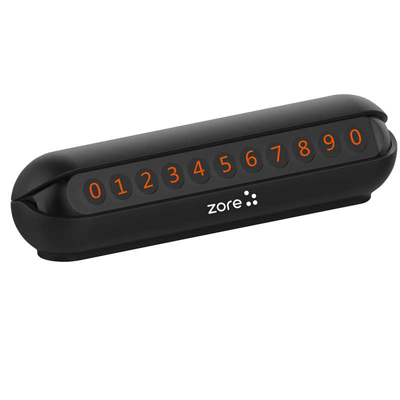 Zore PN-01 Araç Park Numaratörü - Siyah